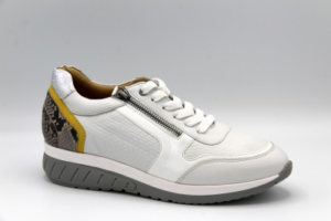 Helioform 273.003 Witte sneaker H accent hiel