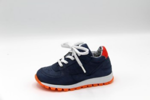 20204 Dark blue witte veter Jochie