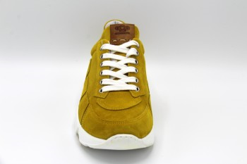 AQA 726320 Kaleido Yellow/ mosterd geel sneaker