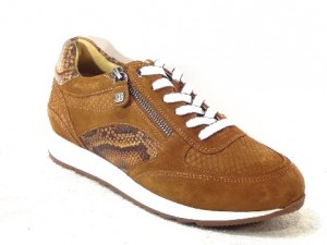 Helioform 245.009.0425 Cognac combi sneaker- H