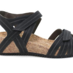 7393 025 8315 Zwart H kurk Sandalen Durea