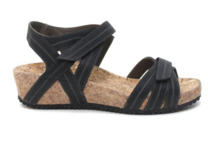 7393 025 8315 Zwart H kurk Sandalen Durea