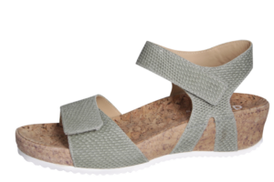 7387 Groen schubjes G Sandalen Durea