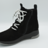 1451 Joyce zwart suede veter laarsje H Verhuls Dames