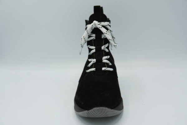 1451 Joyce zwart suede veter laarsje H Verhuls Dames