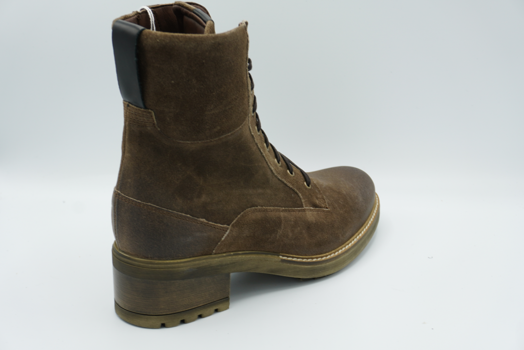 9725 Espresso H biker boot Durea Dames