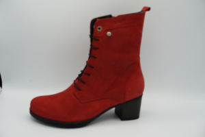 0505010 Sarah quebec nubuc Rood laars Wolky Dames