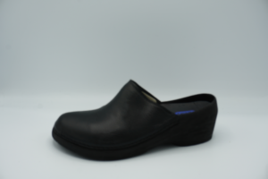 0607570 Clog zwart leer Wolky Dames