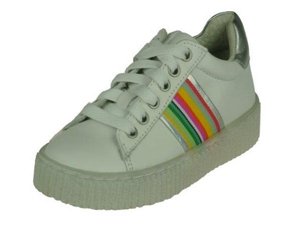 319165 Wit regenboog streep