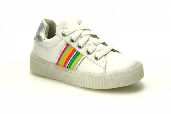 319165 Wit regenboog streep