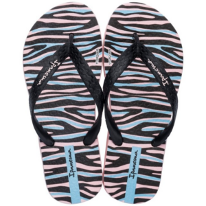 83081 Zebra Roze / zwart Temas slipper Ipanema