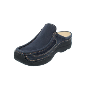 0620211 Roll slide antique nubuck blauw Wolky