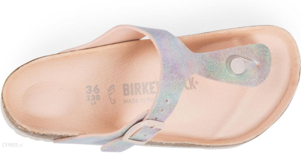 1021335 Gizeh mf iridescent roze regular Birkenstock