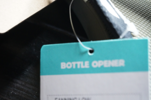 Reef zwart fanning black fles opener