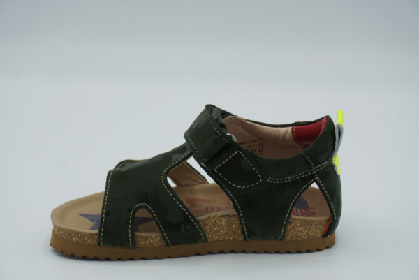 Camouflage groene sandaal S088-A Shoesme