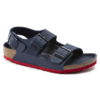 1022183 Milano blue red sandaal regular Birkenstock