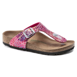 1022187 Gizeh flashy hologram pink normaal Birkenstock