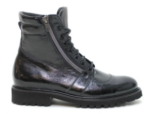 968992 H zwart lak "biker- boot"