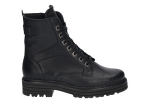 9758 Bikerboot zwart leer H