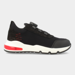 13671 Zwarte sneaker draaidop Red Rag