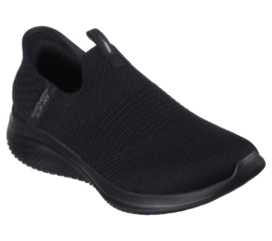 149708 Ultra flex cozy streak zwart slip in Skechers Dames