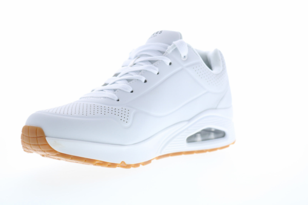 52458 Uno witte sneaker stand on air Skechers