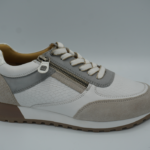 293.008 Wit Grijs beige H sneaker Helioform