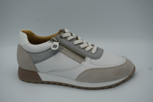 293.008 Wit Grijs beige H sneaker Helioform