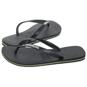 4110850 Brasil logo preto zwart Havaianas