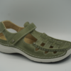 0720435 Rolling sun Oxford leather Green Wolky