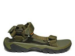 1102456 m terra universal flooded dark olive Teva sandaal