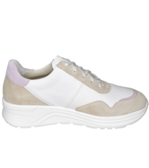 46020 Holly H wit taupe lila sneaker Solidus