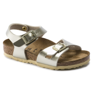 1014826 Rio kids electric metallic gold Birkenstock