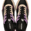 1728 Boyd taupe purple sneaker