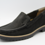 308.004 Moccassin zwart H profielzool Helioform