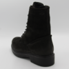 A8441 Zwart gevet lederen bikerboot AQA