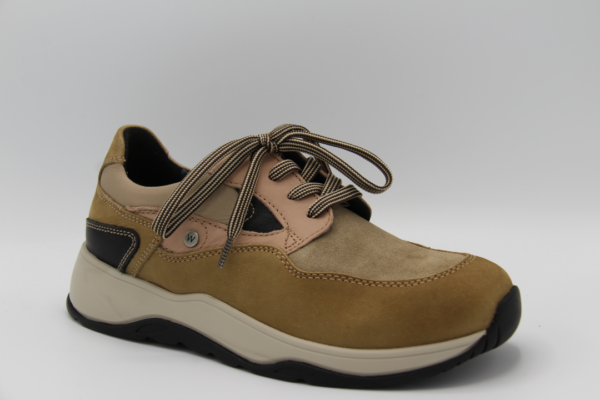 0158090 Sappho Safari taupe combi Wolky