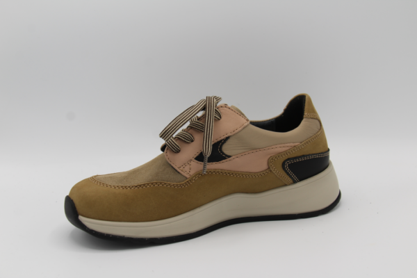 0158090 Sappho Safari taupe combi Wolky