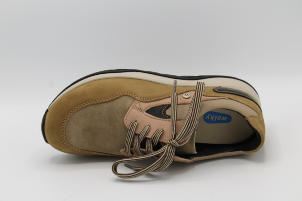 0158090 Sappho Safari taupe combi Wolky