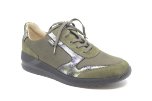 05067 Mori Groen stretch veterschoen Finn