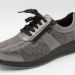 65503 Grijze veterschoen k stretch Solidus