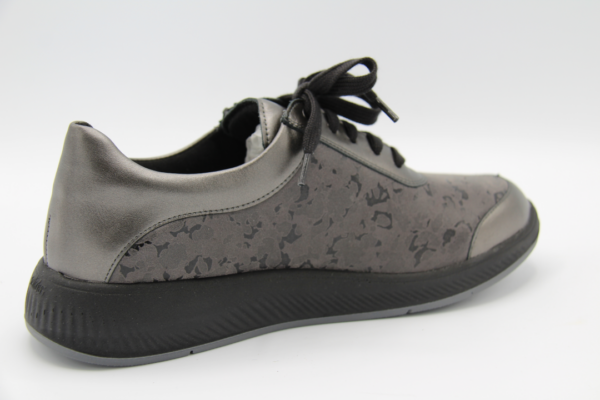 65503 Grijze veterschoen k stretch Solidus
