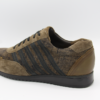 21002100 H Cas sneaker Khaki zwarte strepen Gijs