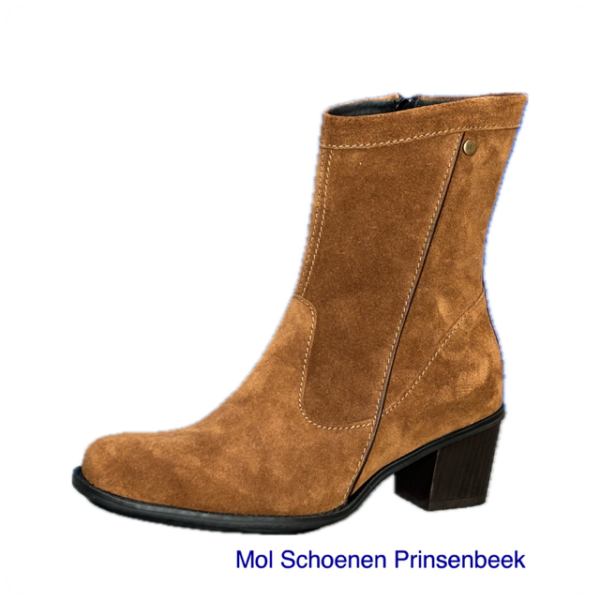 0505640 Mallow Idro cognac suede laars Wolky