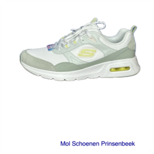149947 skech air court cool avenue white green Skechers