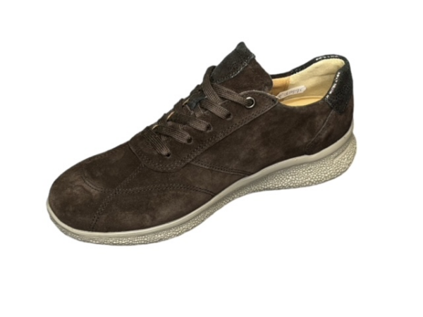 162 1602 Rap shoe K Bruin suede Hartjes