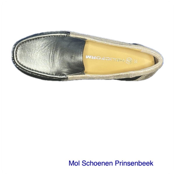 305.027 Moccassin brons combi H Heliform