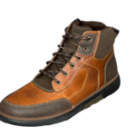 B3341 Enkelhoge cognac veterschoen Rieker