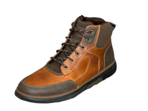 B3341 Enkelhoge cognac veterschoen Rieker