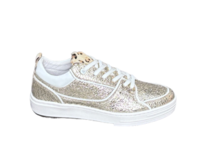 Anna metallic Goudensneaker